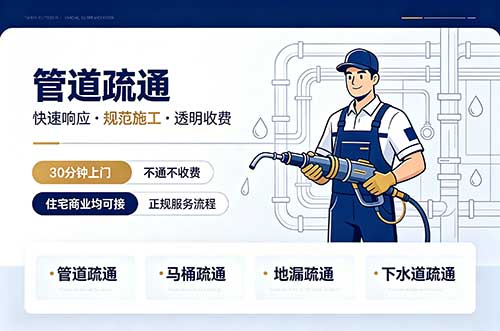 城阳管道疏通