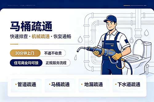 城阳马桶疏通